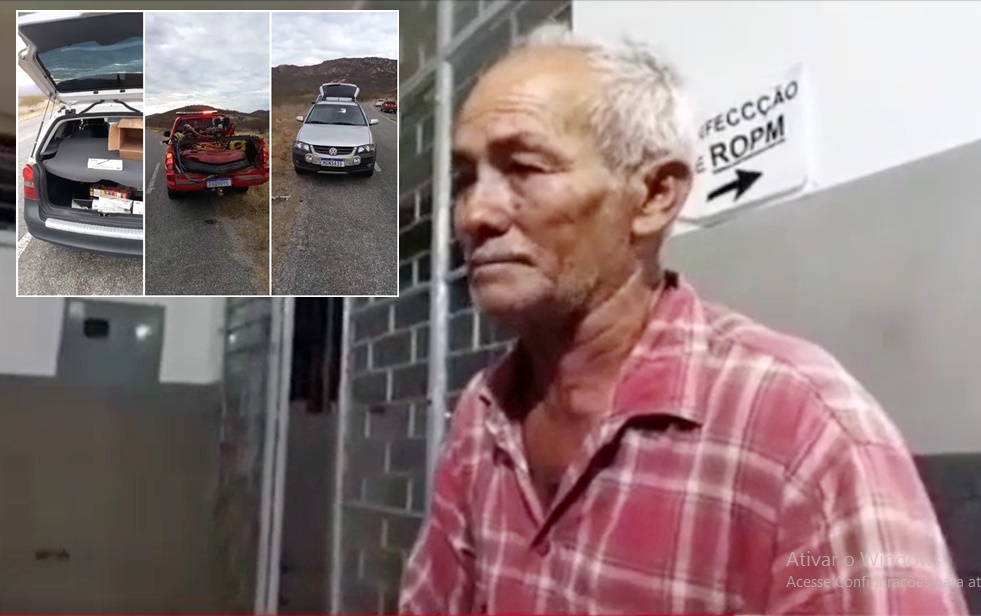 Identificado vítima de assalto seguido de sequestro, ocorrido na tarde desta terça-feira (24) na zona rural de Mãe D’água