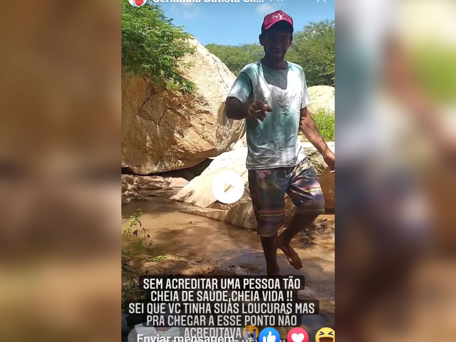 Homem é encontrado sem vida em Mãe D’água, no fim da tarde desta quarta-feira (25)