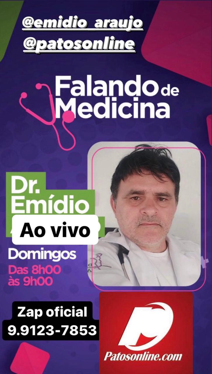 Clínica Dr. Emídio oferece pacote ginecológico com os principais exames direcionados para as mulheres de Patos e região. Neste domingo (29)