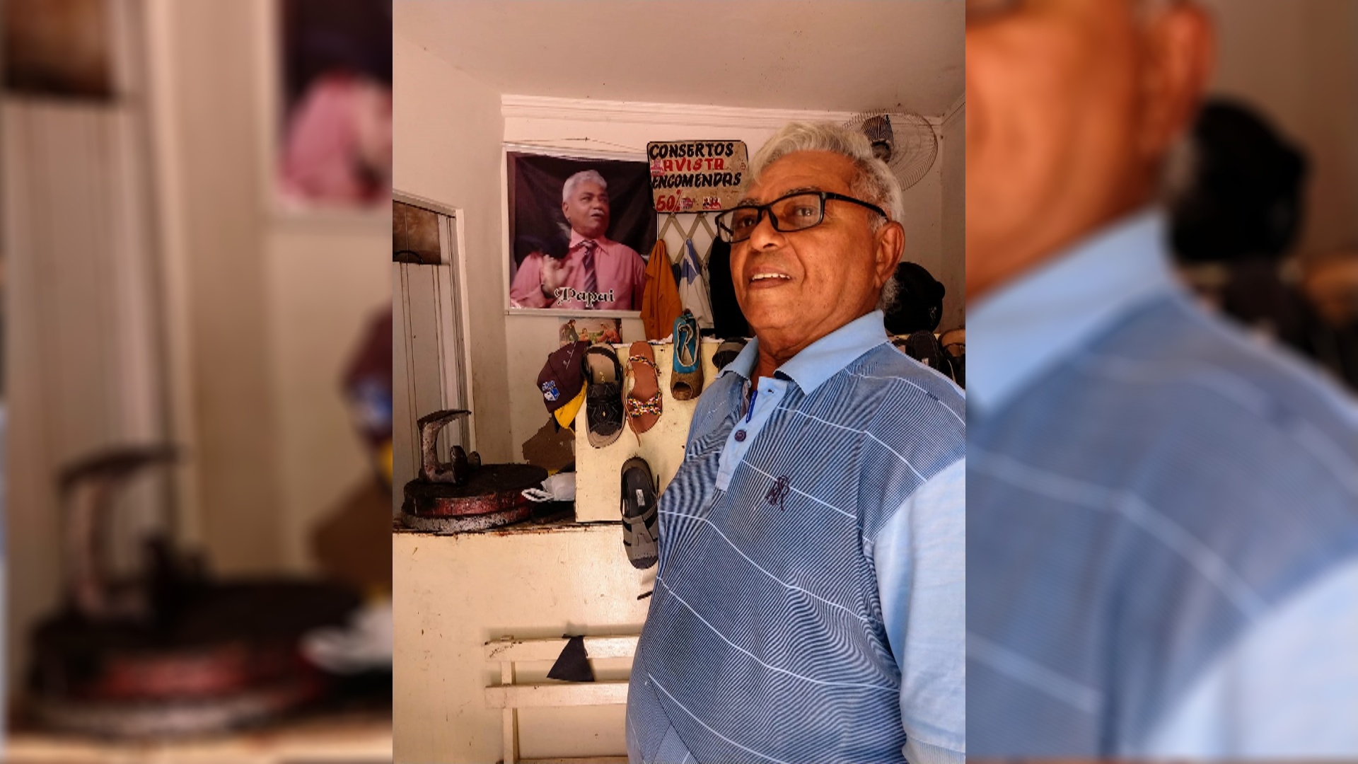 Morre Estácio do Sandalhão, sapateiro conhecido em Patos, vítima de COVID-19