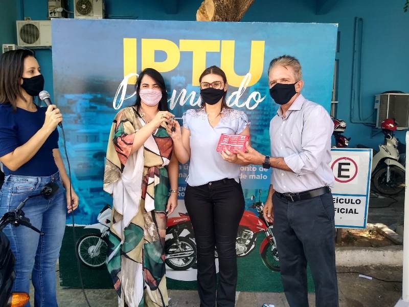 Prefeitura de Patos realiza segundo sorteio da campanha do IPTU Premiado