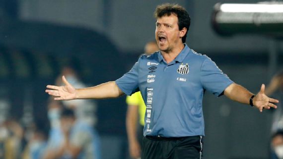 Santos demite Fernando Diniz após derrota para Cuiabá e 5º jogo sem vencer