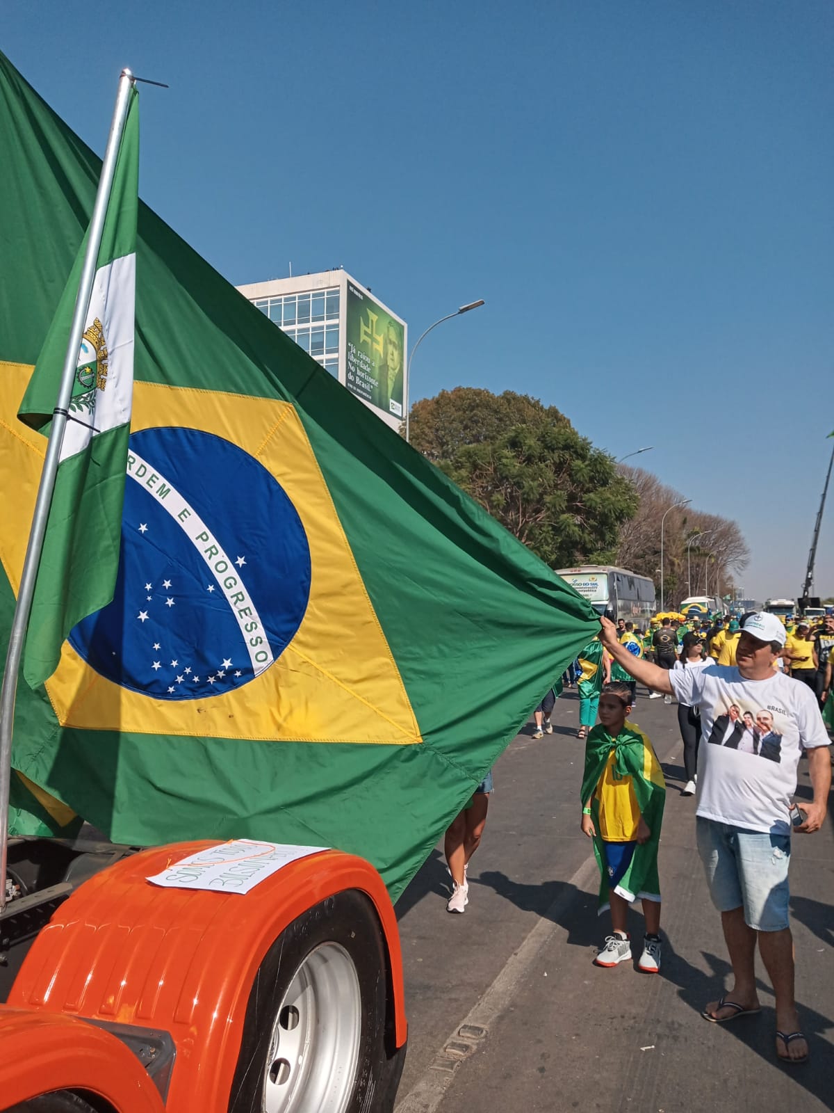 7 DE SETEMBRO: Manifestantes de todos estados do país apoiaram Jair Bolsonaro em Brasília
