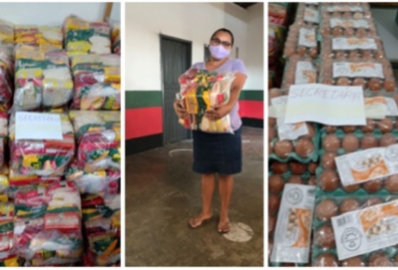 Prefeitura de Cacimba de Areia entrega Kit de Merenda escolar para alunos da rede municipal