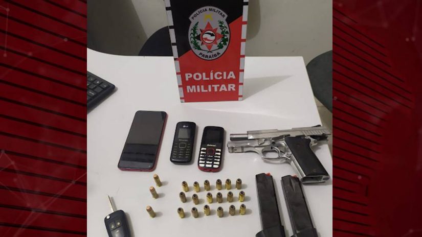 Após perseguição, Polícia Militar prende quatro homens e apreende armas e munições, no sertão da Paraíba