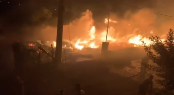 Incêndio destrói madeireira no interior da Paraíba; foram cerca de 8 horas para as chamas serem controladas