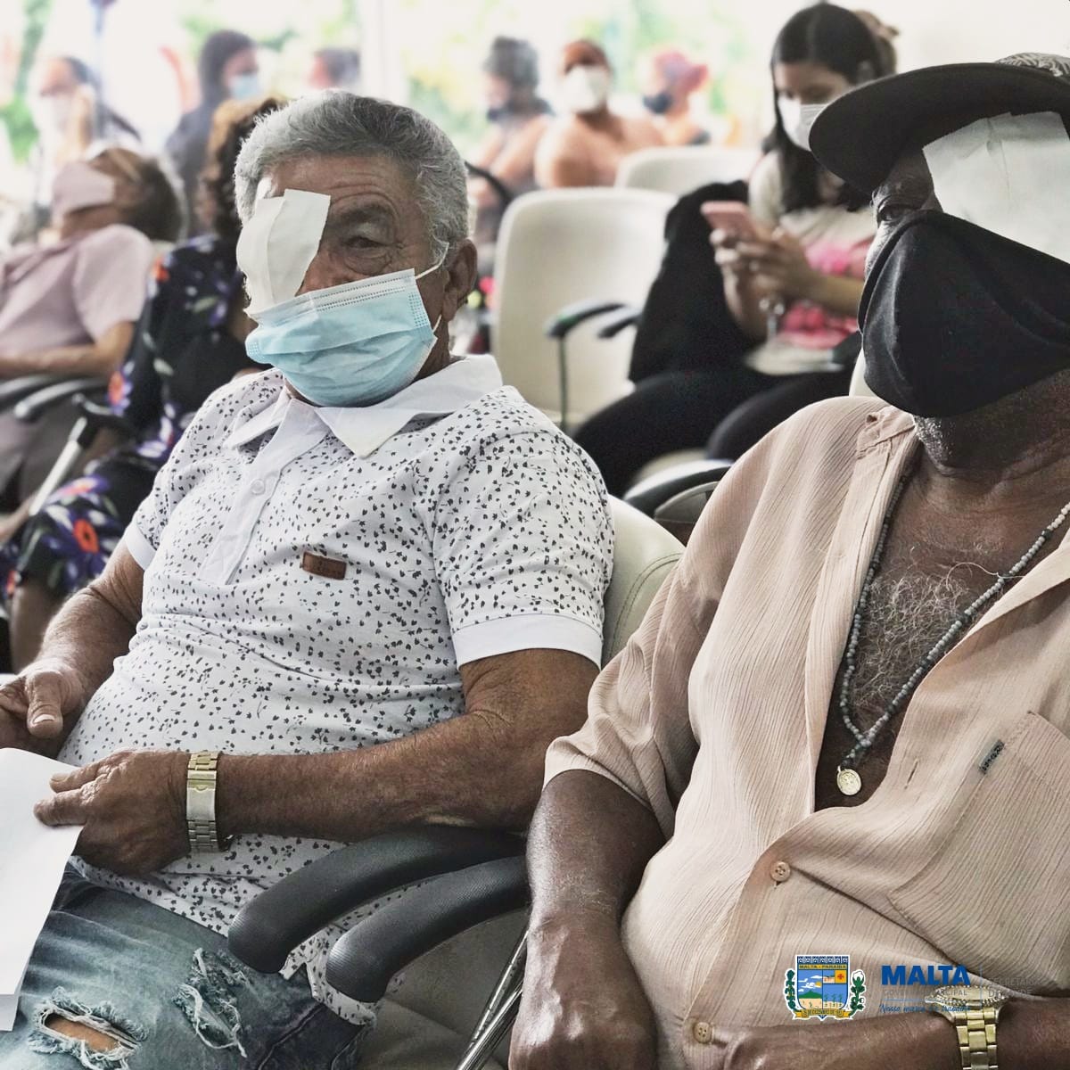 Secretaria de Saúde de Malta em parceria com Governo do Estado realizam mutirão de cirurgias de catarata