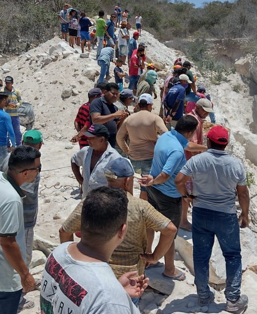 Mina desaba e deixa dois mortos e várias pessoas soterradas na PB. Comandante do Corpo de Bombeiros de Patos explica o fato
