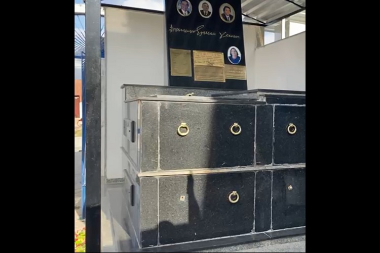 VÍDEO: Cemitério de Pombal é alvo da bandidagem durante a madrugada e túmulos são violados