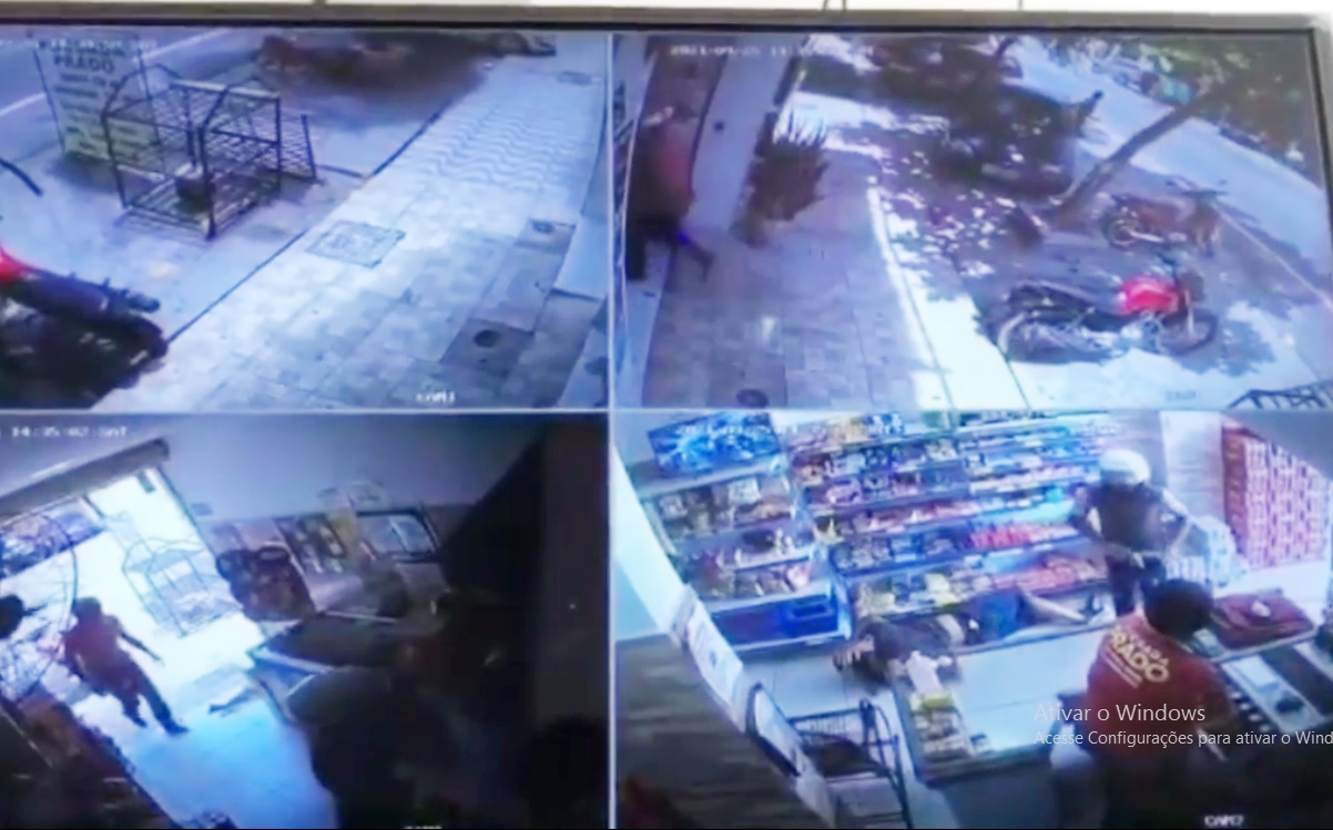 Mais um estabelecimento comercial é assaltado em Patos. O segundo em menos de 24h. Veja as imagens