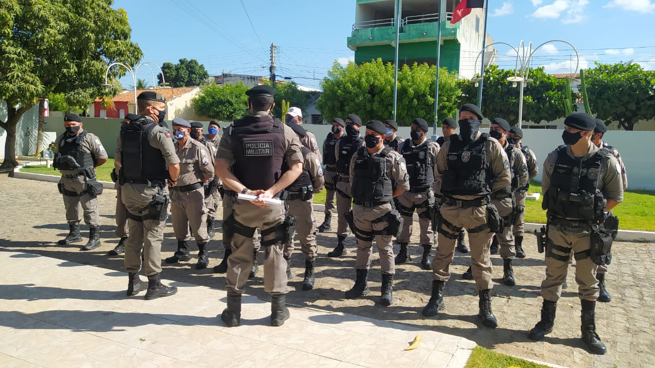Polícia Militar reforça policiamento em comunidades na cidade de Itaporanga-PB