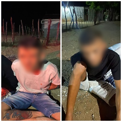 Jovens de Patos roubam moto em Catingueira, são perseguidos e presos pela polícia em Santa Terezinha-PB