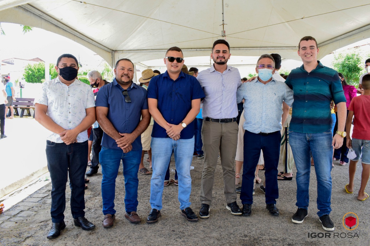 Prefeito Igor Rosa recebe governador da Paraíba João Azevêdo em visita à Malta