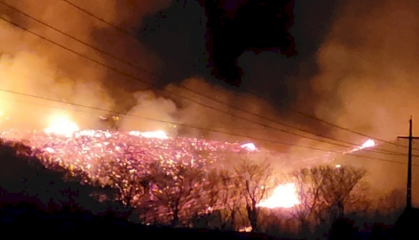 Incêndio em Conceição destrói parte de fibra óptica deixando os usuários sem internet