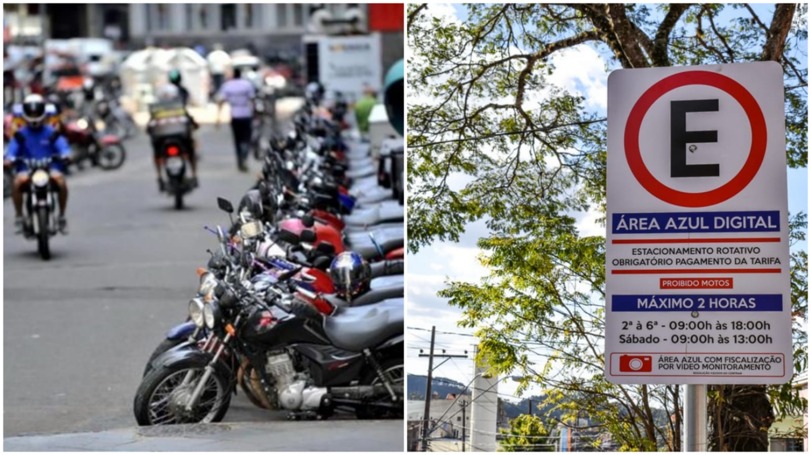 Representante da empresa Rizzo Park fala sobre como vai ficar o estacionamento de motos em Patos com a nova Zona Azul