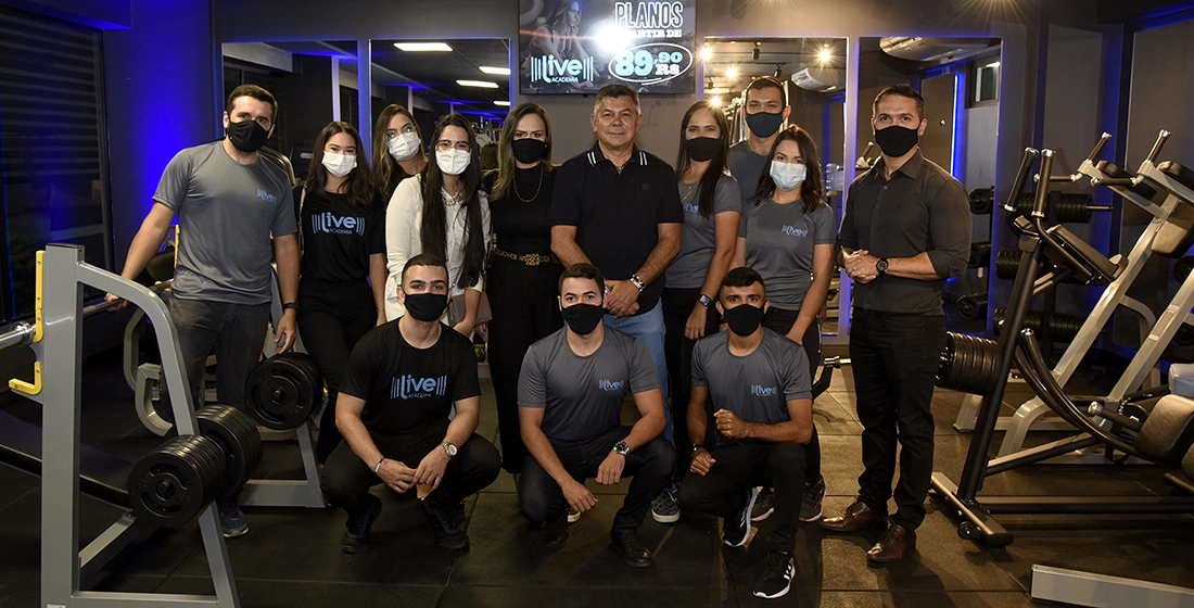 Inaugurada a Live Academia. Uma ferramenta de saúde moderna para os alunos e a cidade de Patos