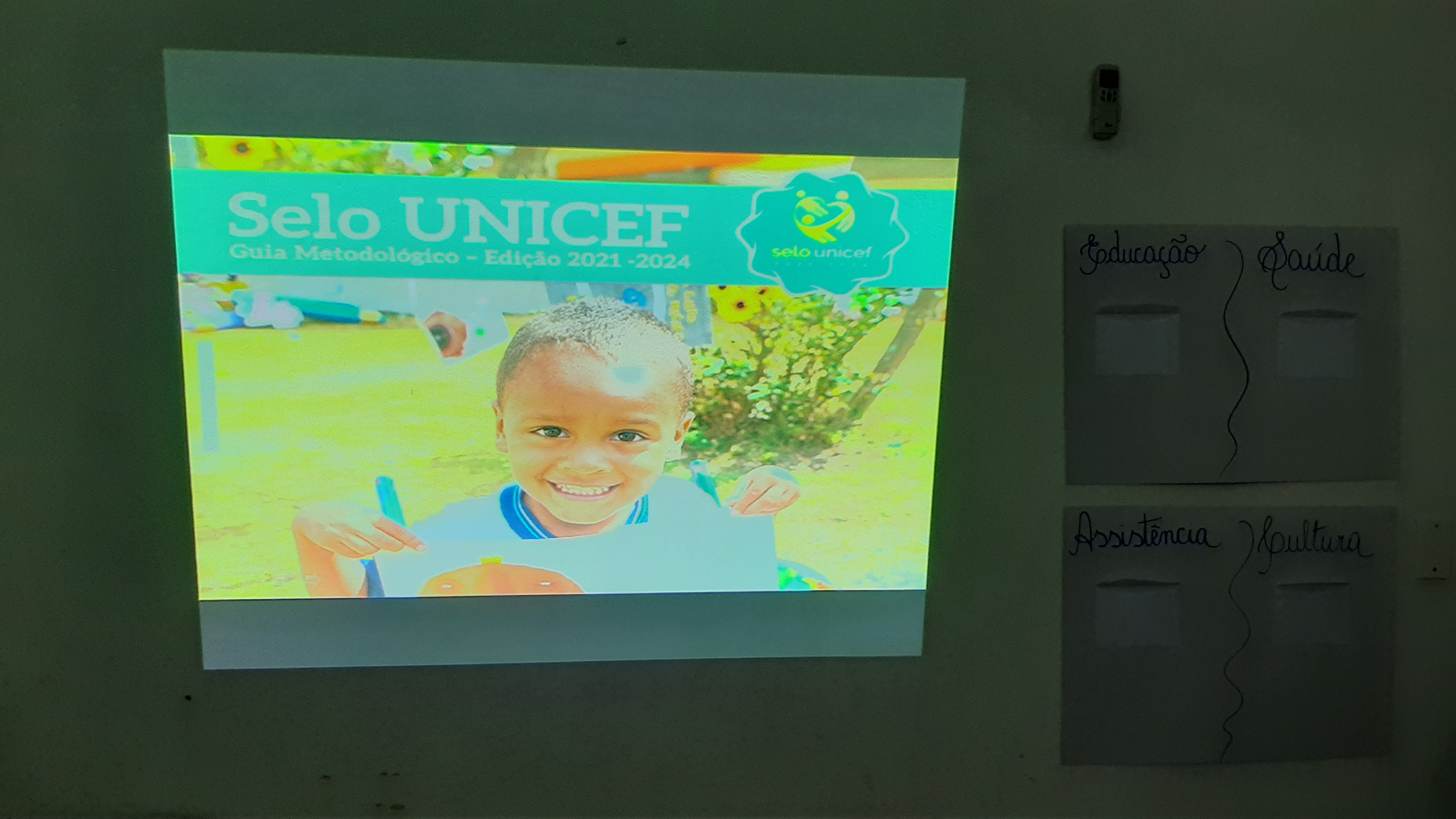 Articuladora do Selo UNICEF se reúne com prefeito e secretários de Mãe d’Água para formação da Comissão Intersetorial