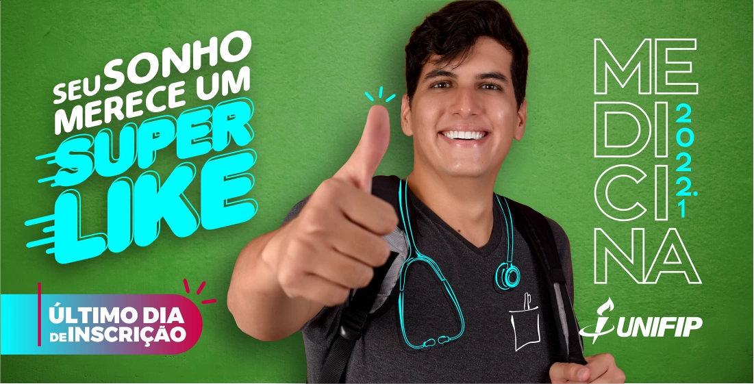 Último dia para se inscrever no vestibular de medicina UNIFIP e ganhar o mundo de oportunidades