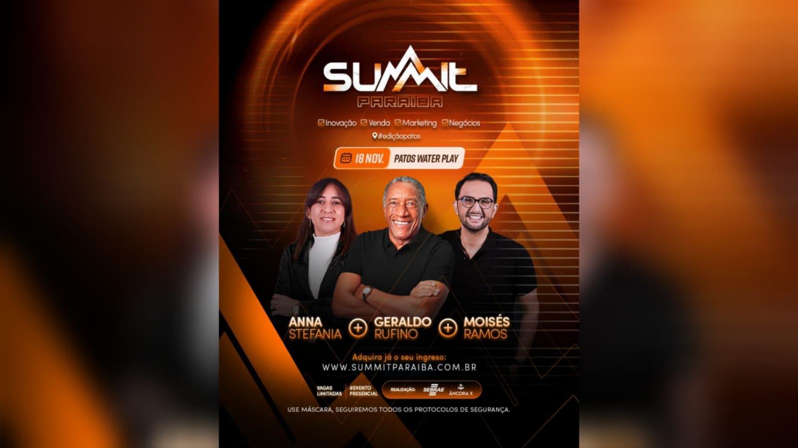 Summit Paraíba reunirá grandes nomes do marketing, vendas e empreendedorismo em Patos