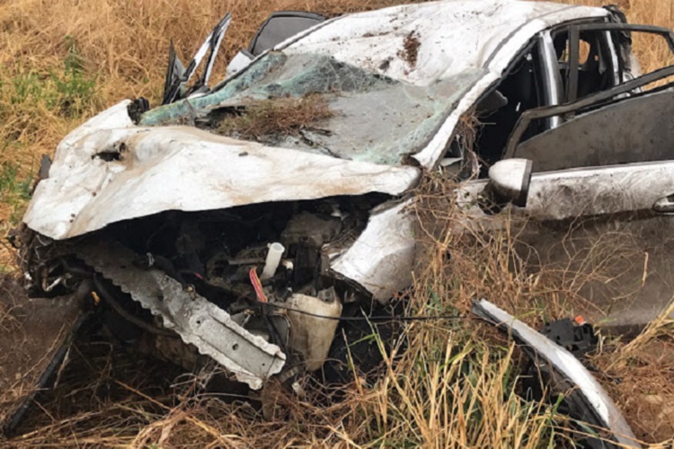 Acidente é registrado neste domingo (24) na BR-230, em Cajazeiras