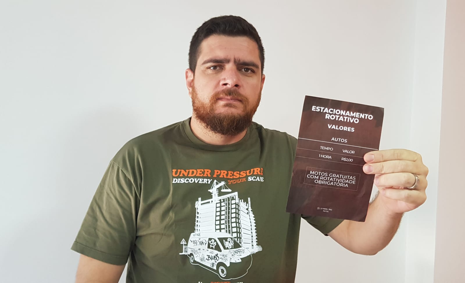 Jamerson Ferreira diz que vai à justiça para impedir rotatividade de motos em estacionamento, empresa afirma que está seguindo o contrato