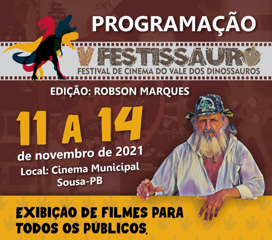 Festival de Cinema do Vale dos Dinossauros divulga programação