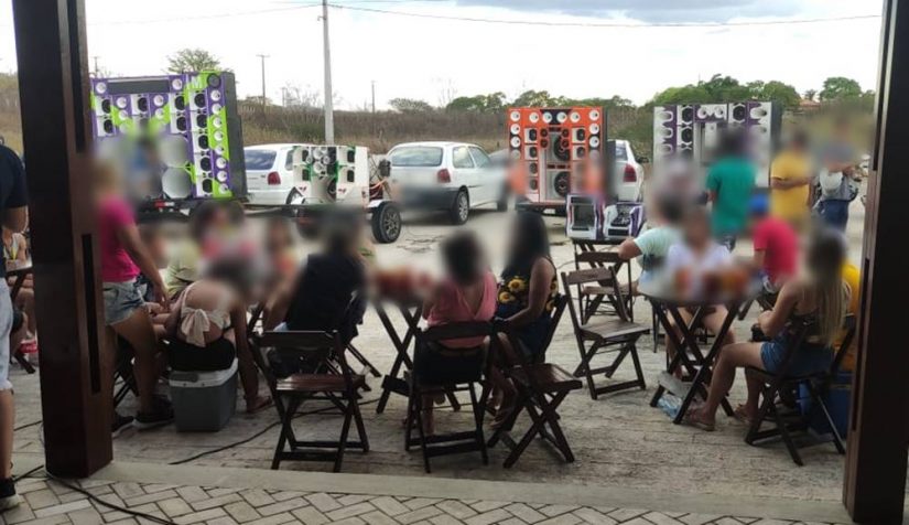 Polícia Militar encerra festas com paredões, fecha bares e aplica multas, em cidades do Sertão da Paraíba