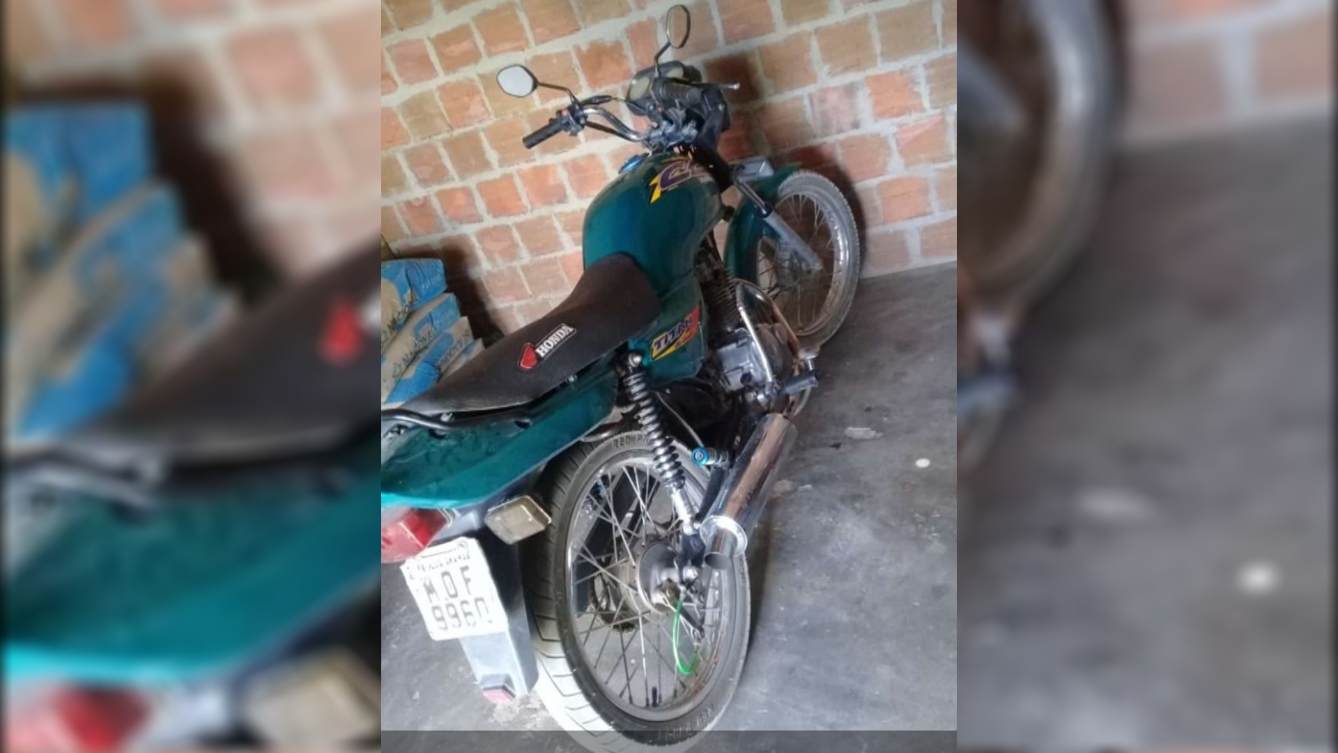 Moto roubada em SVS é encontrada em Juazeirinho