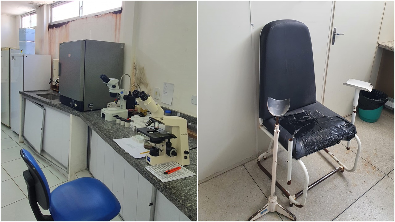 Vereador Jamerson Ferreira visita Laboratório Municipal de Patos e afirma que está abandonado; Veja fotos