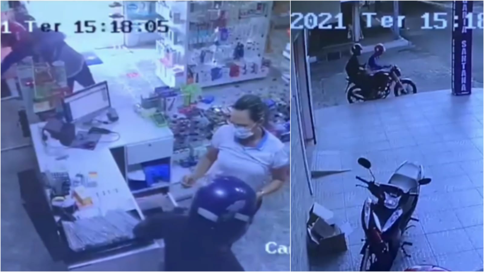 Drogaria é assaltada na tarde desta terça-feira (09), em Patos