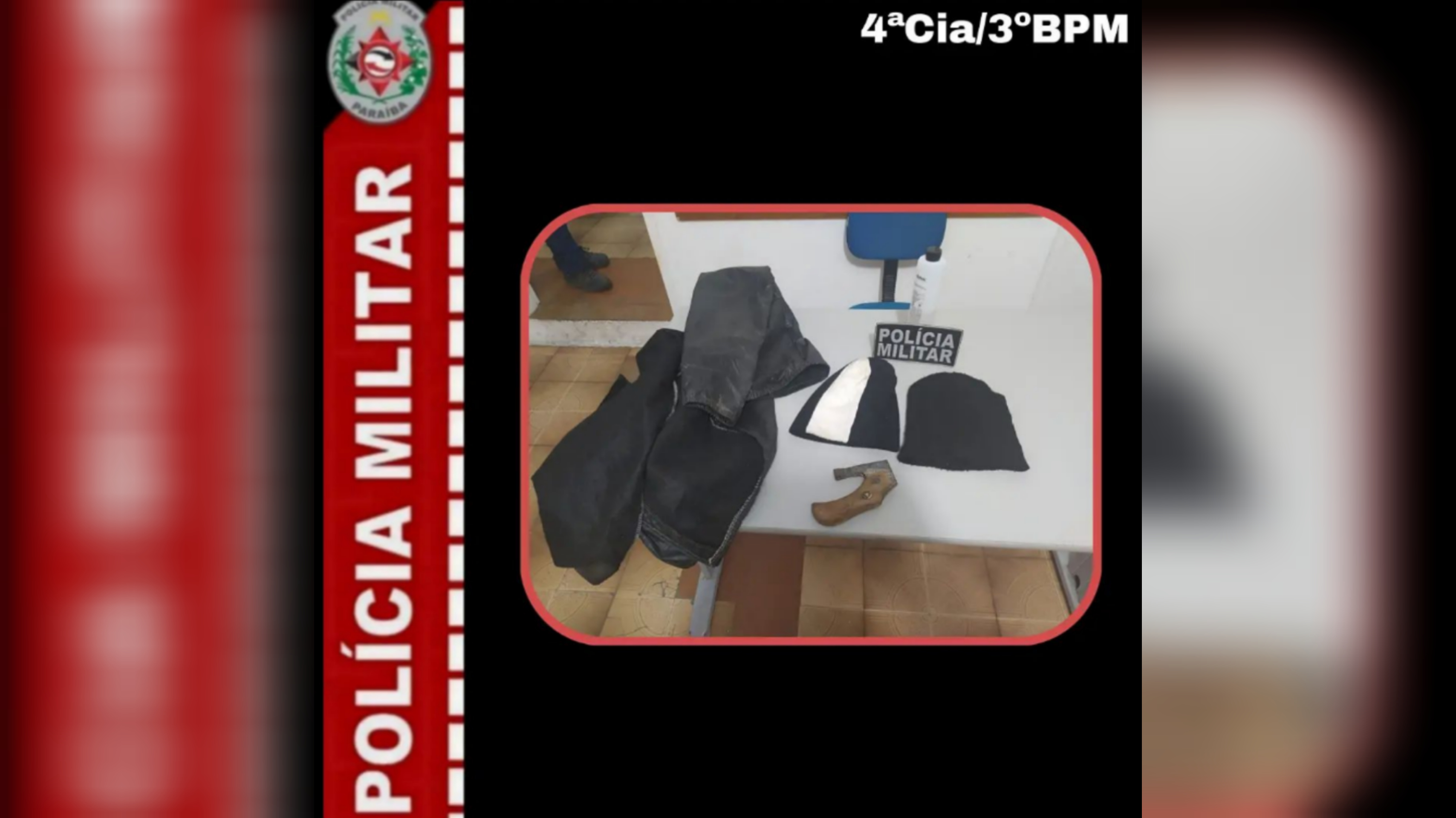 Polícia Militar age rápido e prende criminosos por tentativa de roubo em Matureia-PB