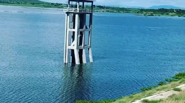 Açude Coremas perdeu mais de 86 milhões de metros cúbicos em pouco mais de 6 meses