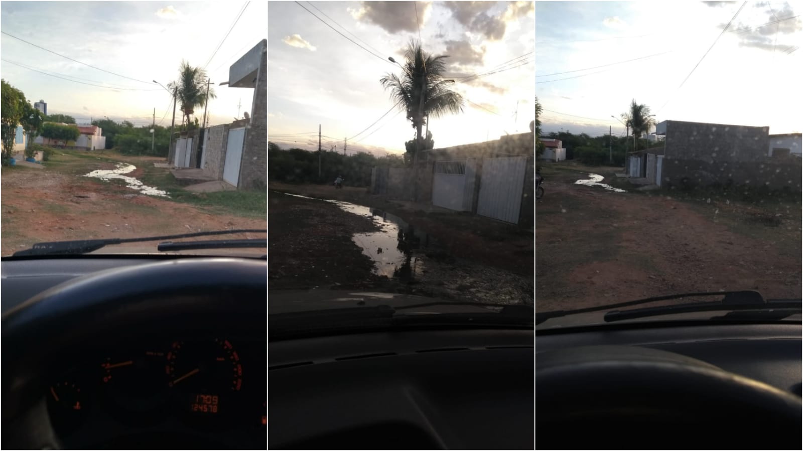 Morador pede ajuda para resolver galeria estourada há muito tempo, por trás do Rivaldão, em Patos