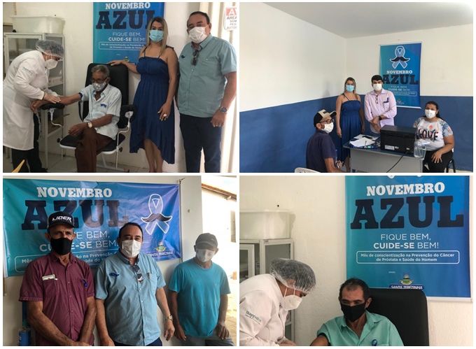 Novembro Azul: Secretaria de Saúde de Santa Terezinha realiza mais de 60 exames de PSA. Veja
