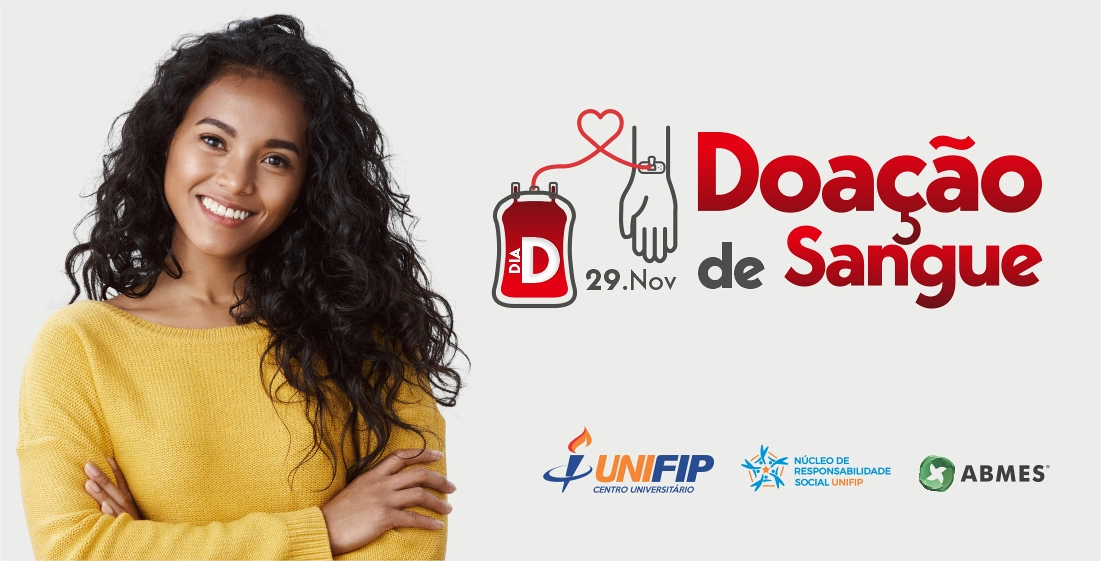 Núcleo de responsabilidade social UNIFIP promove dia D de doação de sangue
