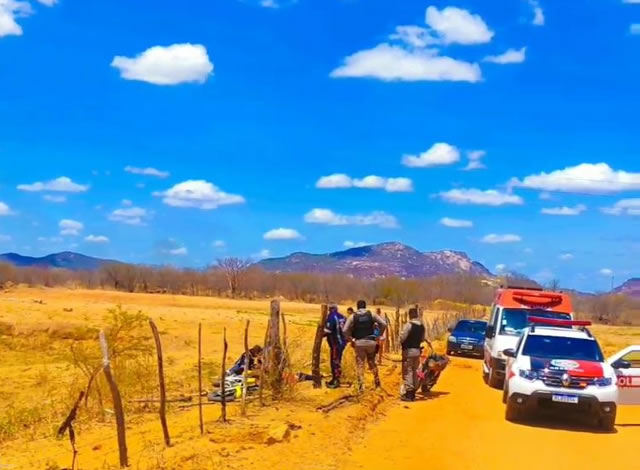 Jovem é morto a tiros na zona rural de Paulista-PB