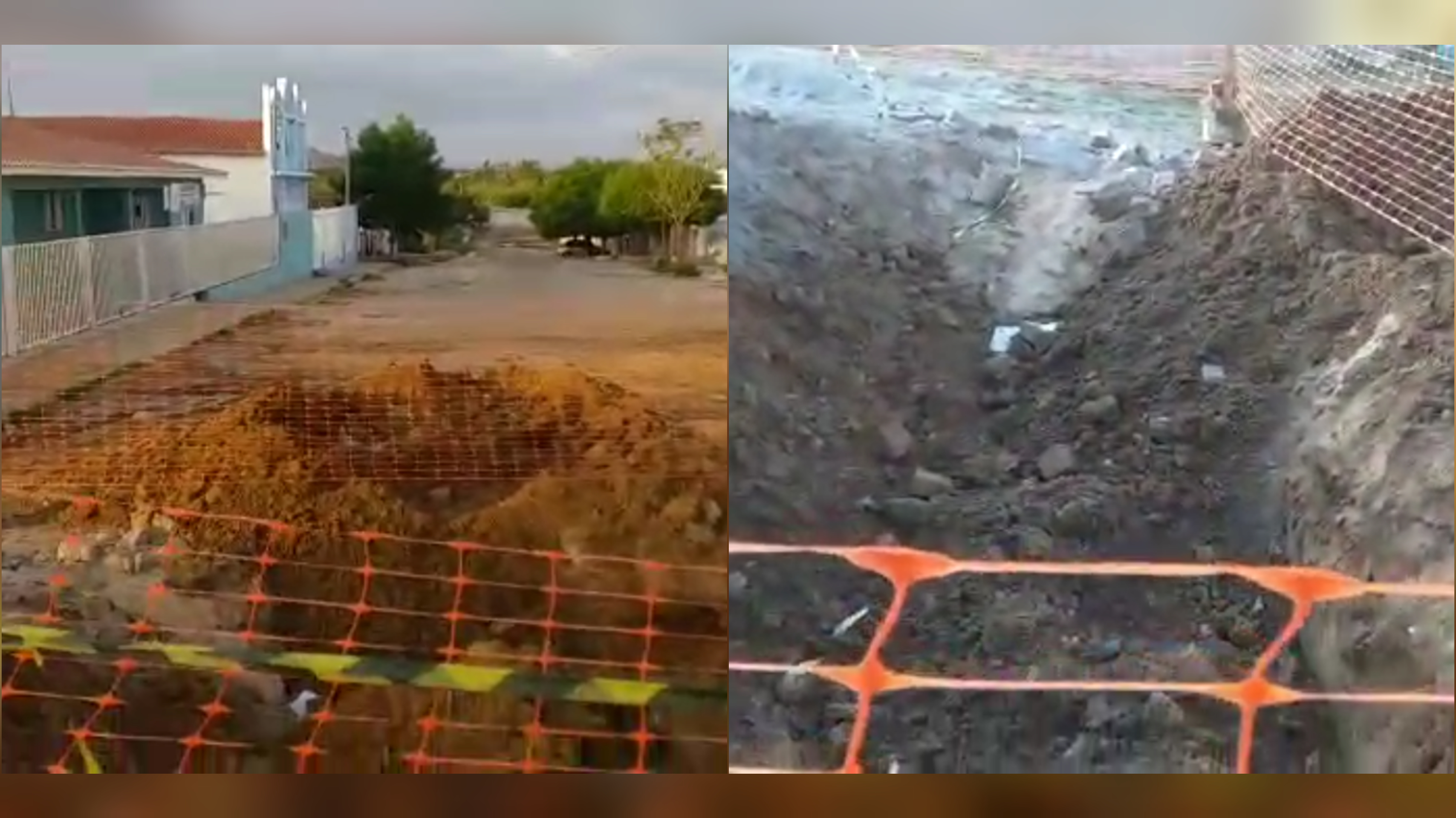 Popular reclama de grande buraco aberto pela Cagepa há 15 dias para consertar vazamento; Vídeo