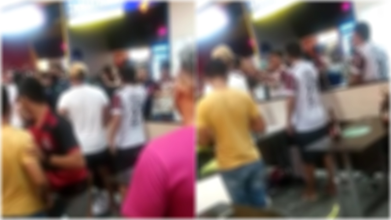 Torcedores do Flamengo se envolvem em confusão em Shopping de Patos após final da Libertadores