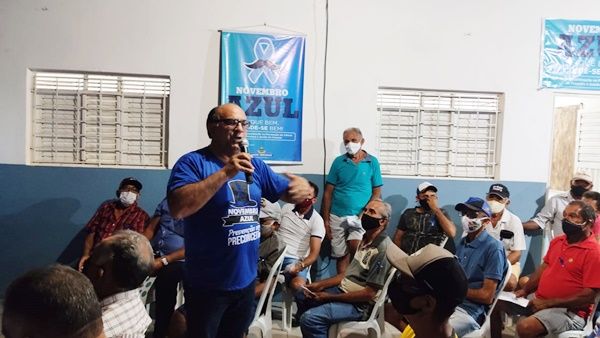 Novembro Azul: Município de Santa Terezinha promove palestra e exames com Dr. Eliseu; veja vídeo e fotos