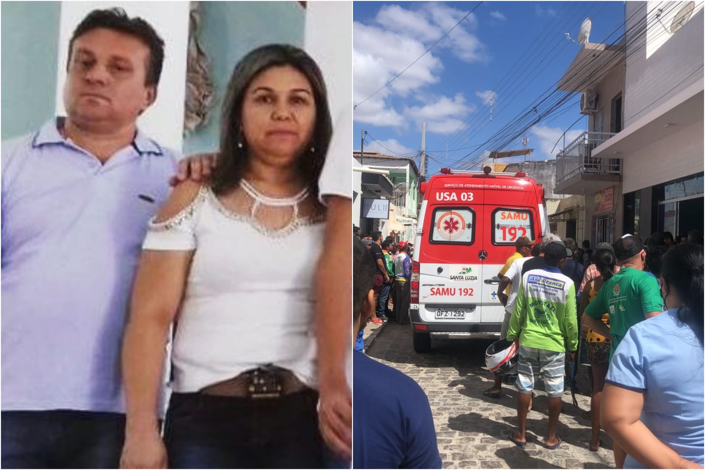 Feminicídio: Homem mata esposa a facadas dentro de casa em Santa Luzia, na manhã desta segunda-feira (06)