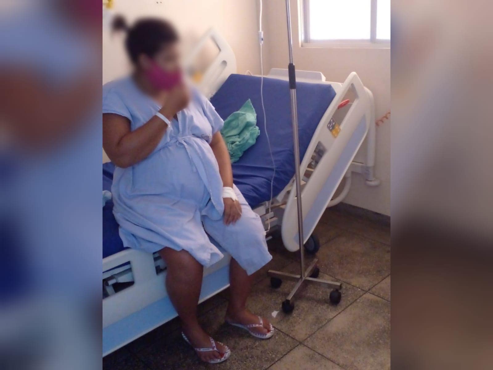 Mãe diz que filha está na Maternidade em Patos, após perder bebê ainda na barriga. Direção explica o procedimento