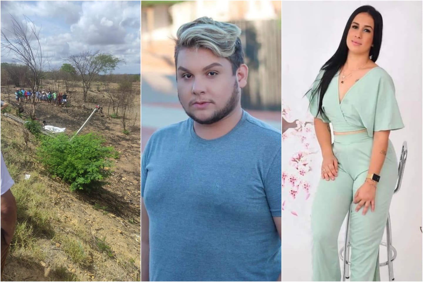 Dois jovens morrem após moto colidir em poste na manhã deste domingo (12), em Tavares-PB