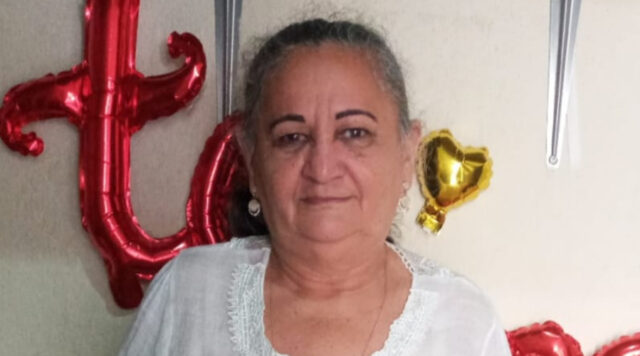 Familiares informam o falecimento de Maria das Dores Pereira dos Santos, funcionária pública aposentada