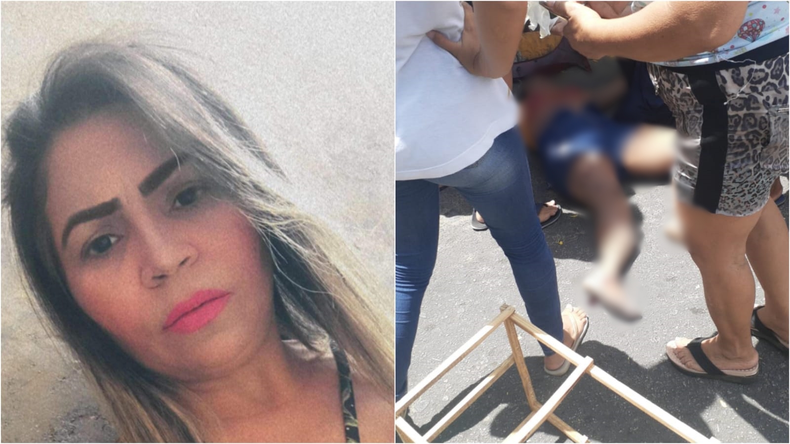 Mulher fica gravemente ferida em acidente envolvendo moto e van na manhã desta terça-feira (14), no bairro Monte Castelo, em Patos