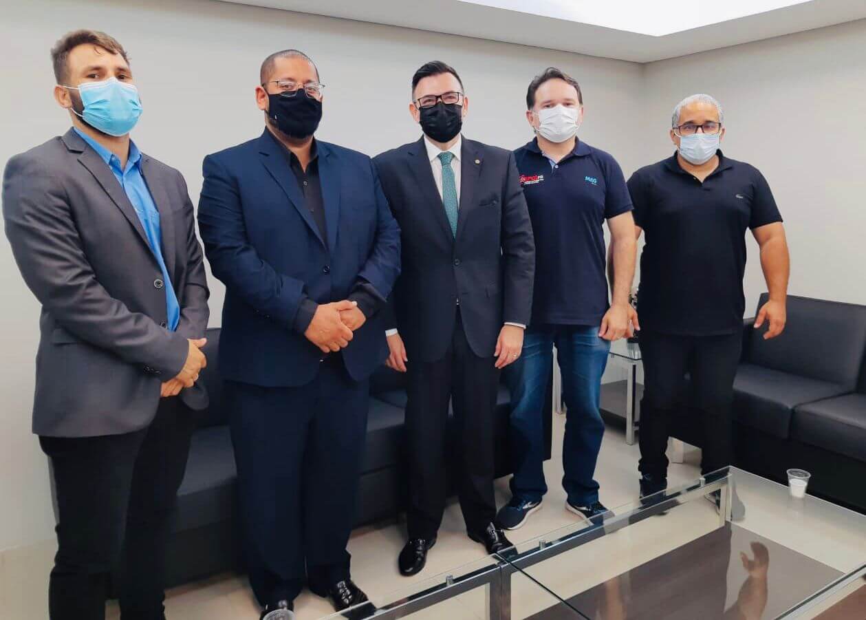 ASPOL e AGEPEN se reúnem com deputado Raniery Paulino e solicitam reunião com o governo