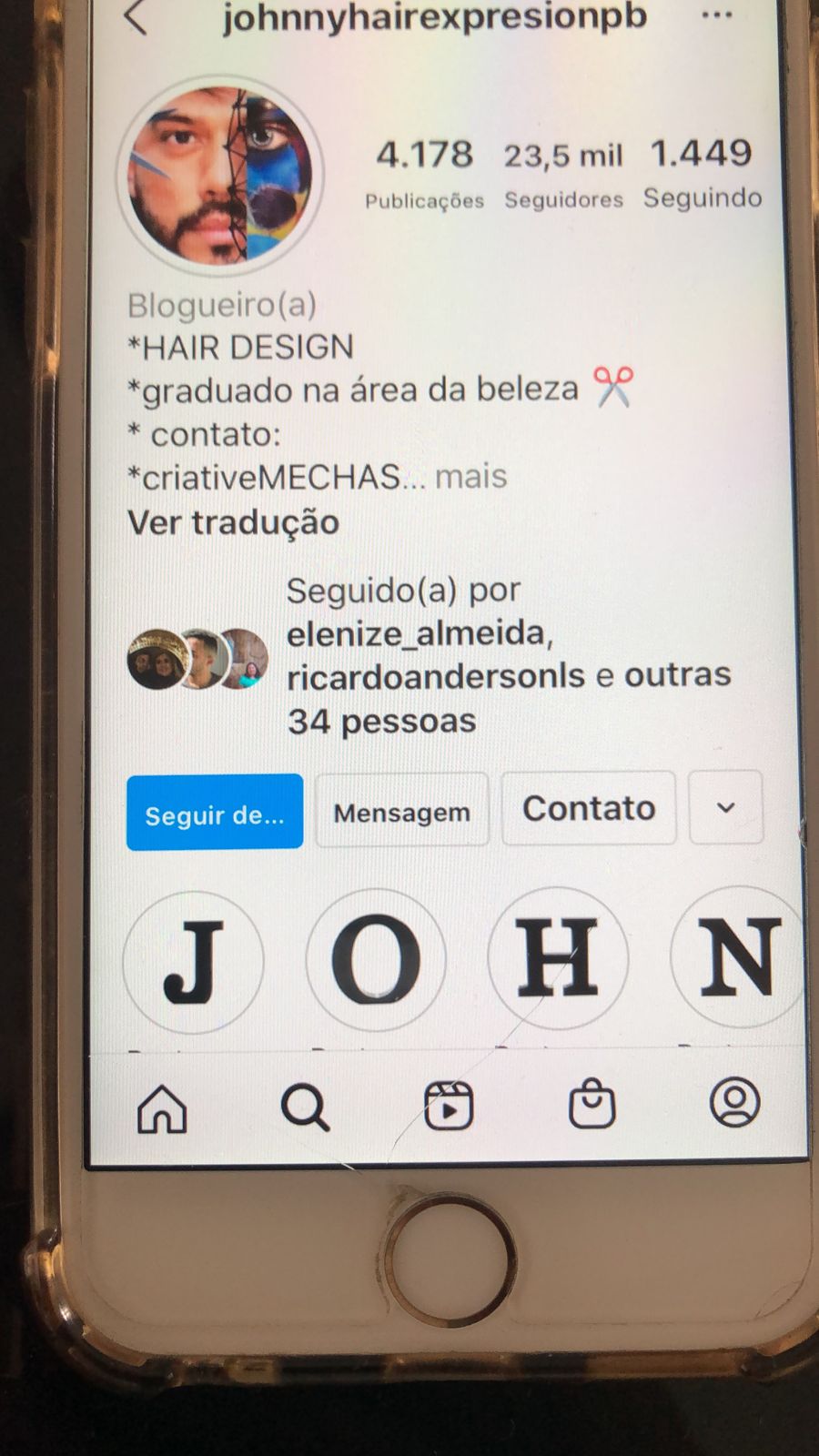 Cabeleireiro de Patos é vítima de hackers e golpistas atacam amigos e seguidores nas redes sociais; Veja
