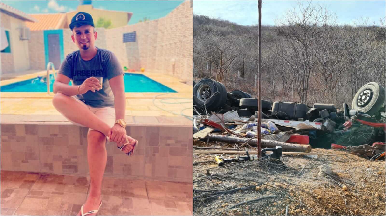 Motorista que ficou preso às ferragens em acidente na Serra de Santa Luzia, não resiste e vem a óbito no Complexo Hospitalar de Patos