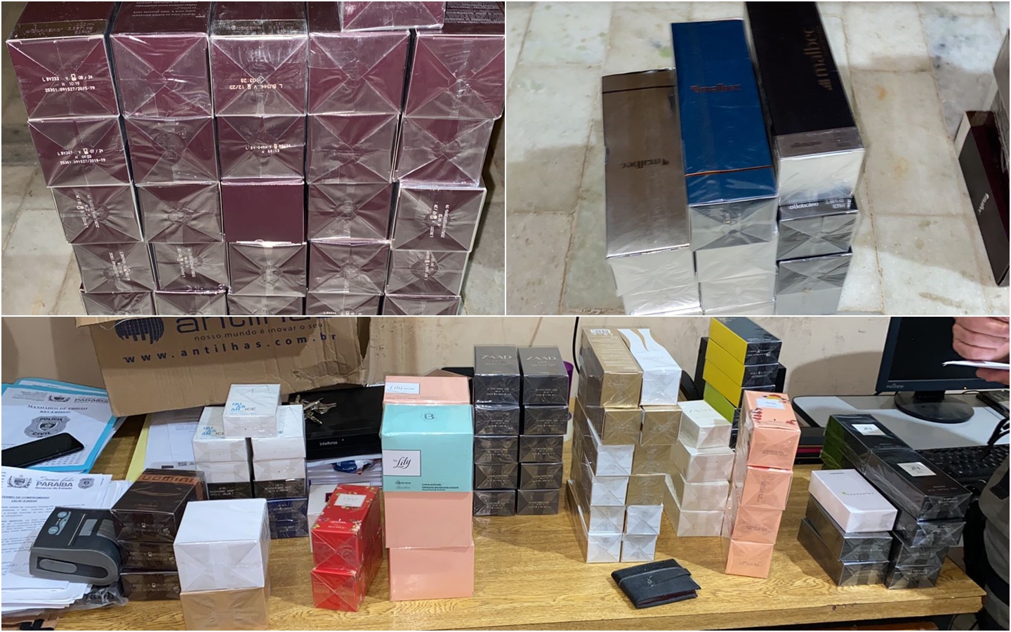 EM FLAGRANTE: Polícias prendem suspeitos de roubar perfumaria em Juazeirinho