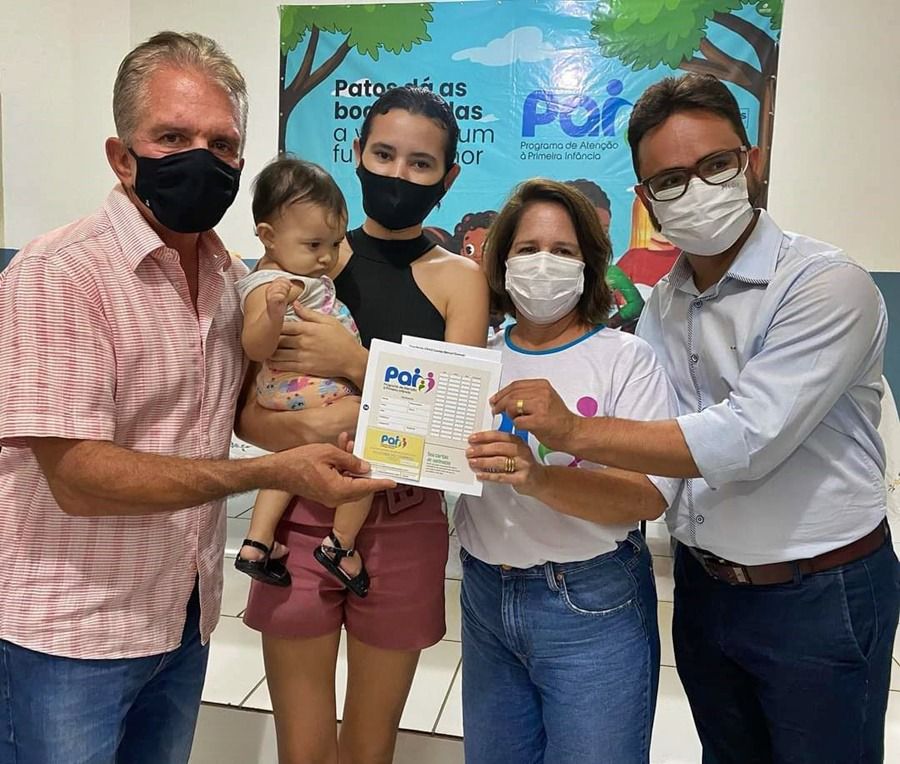 Programa PAI: Prefeitura de Patos inicia entrega de novos cartões do PAI para gestante e crianças de 0 a 11 meses
