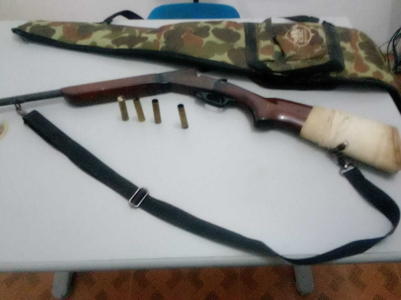 PM conduz homem à delegacia por porte ilegal de arma de fogo na zona rural do Junco do Seridó-PB